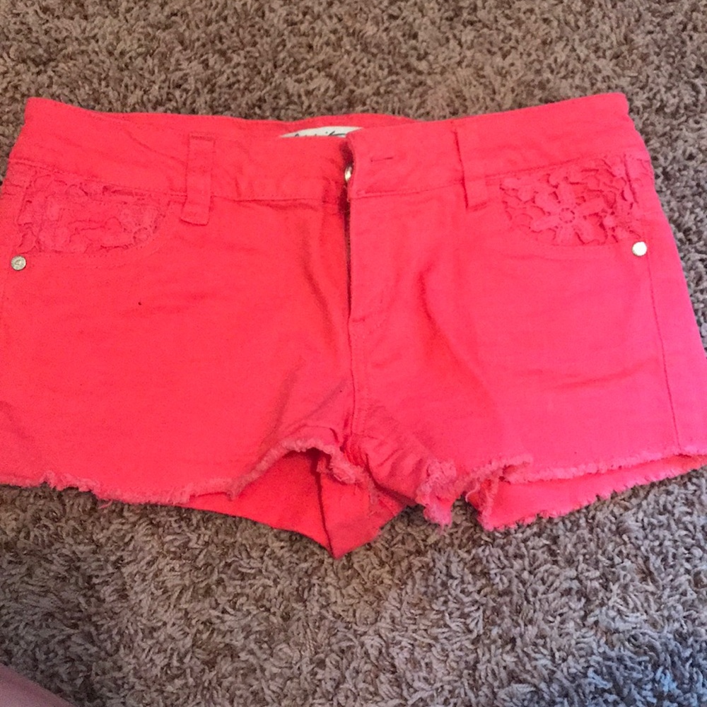 Celebrity Pink Denim Shorts